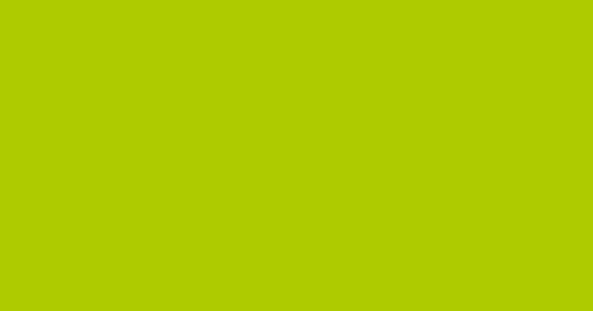 #afcb00 sheen green color image