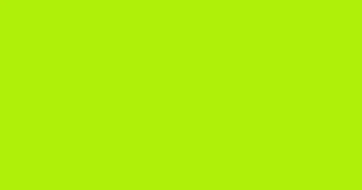 #aff109 lime color image