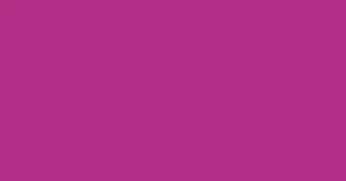 #b02e86 medium red violet color image