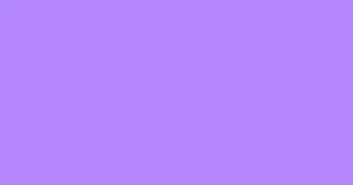 #b087fb heliotrope color image