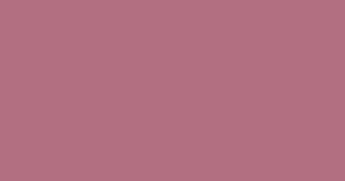#b16e80 pink pearl color image