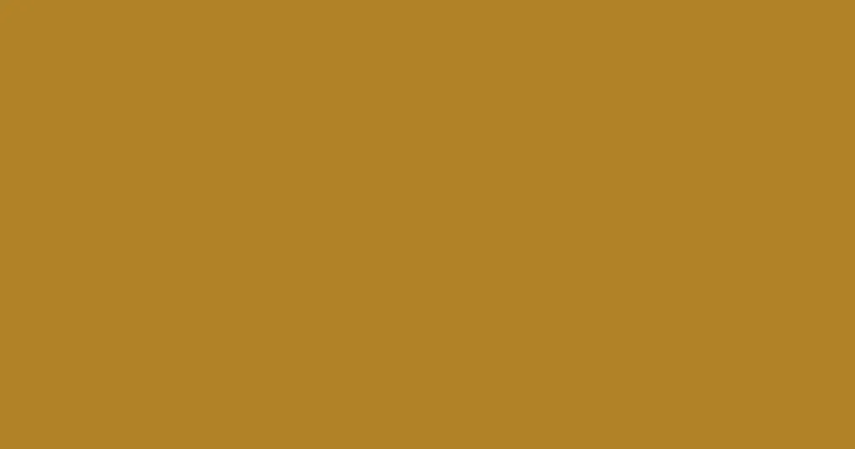 #b18328 marigold color image