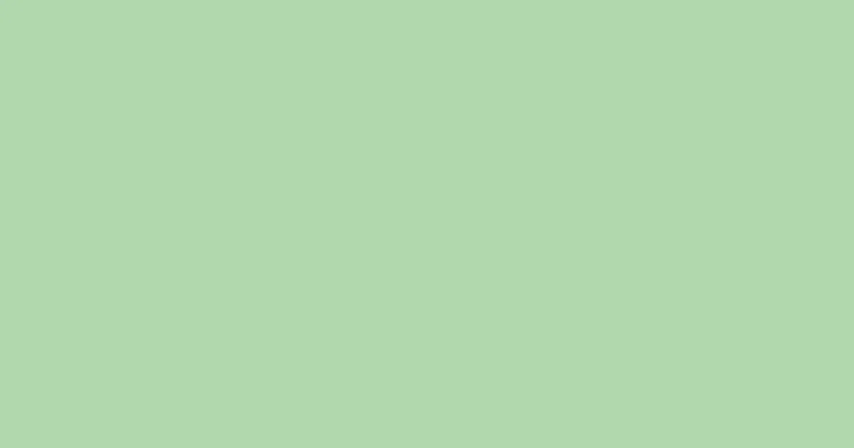 #b1d8ae pixie green color image