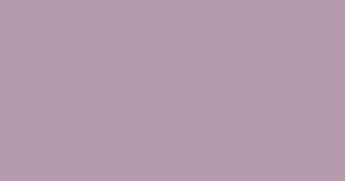 #b29bae lilac luster color image