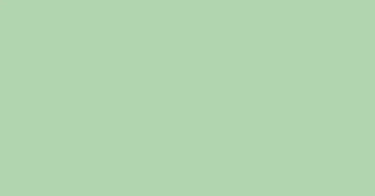 #b2d5ae pixie green color image