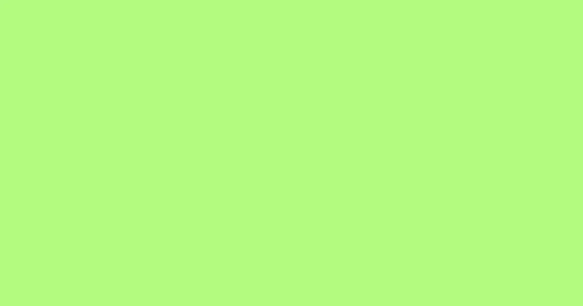 #b2fb7e mint green color image