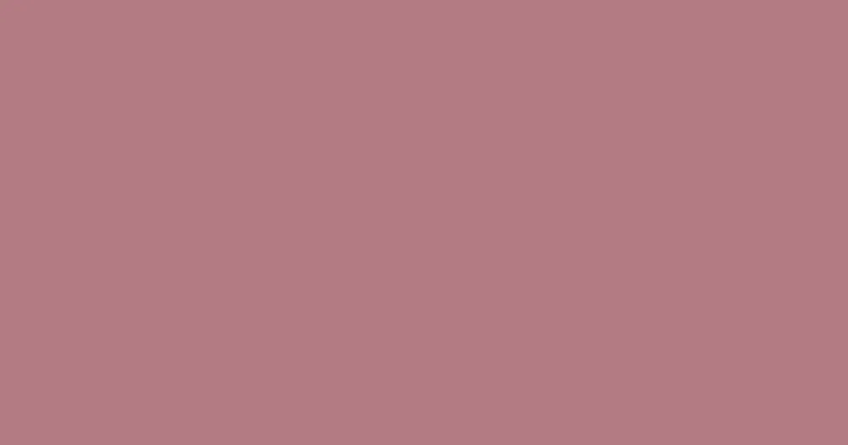 #b37c82 pink pearl color image