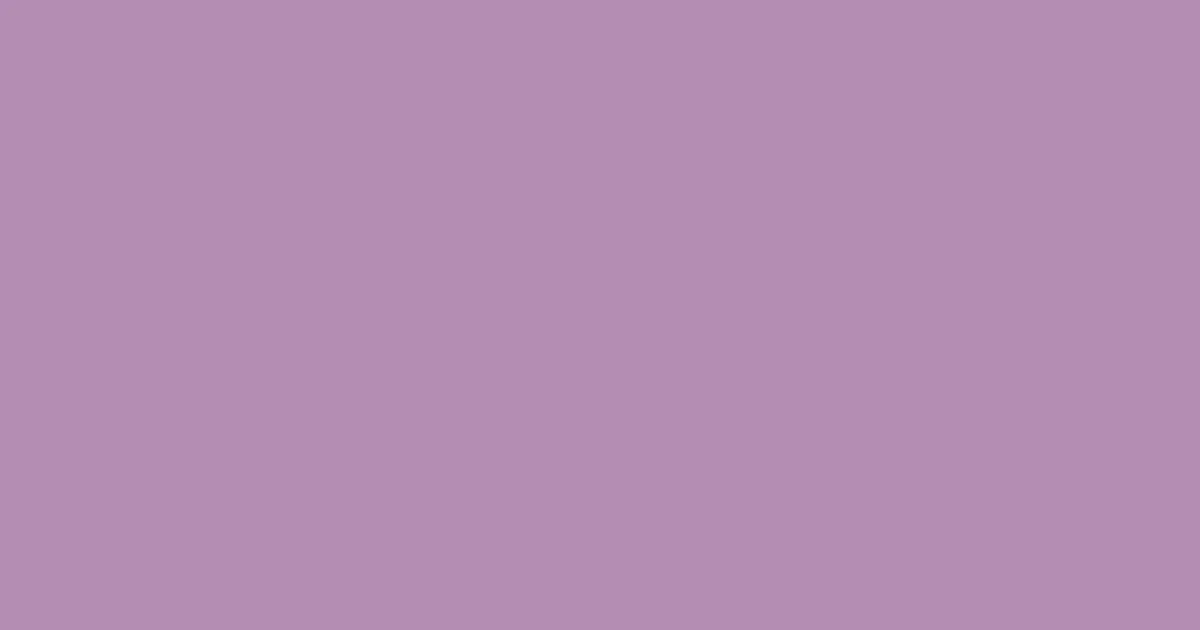 #b38eb3 lilac luster color image