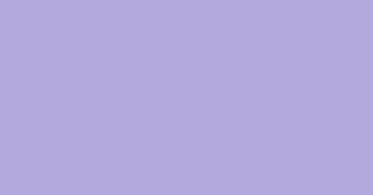 #b3a9db cold purple color image