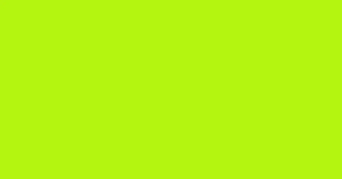 #b3f40f lime color image