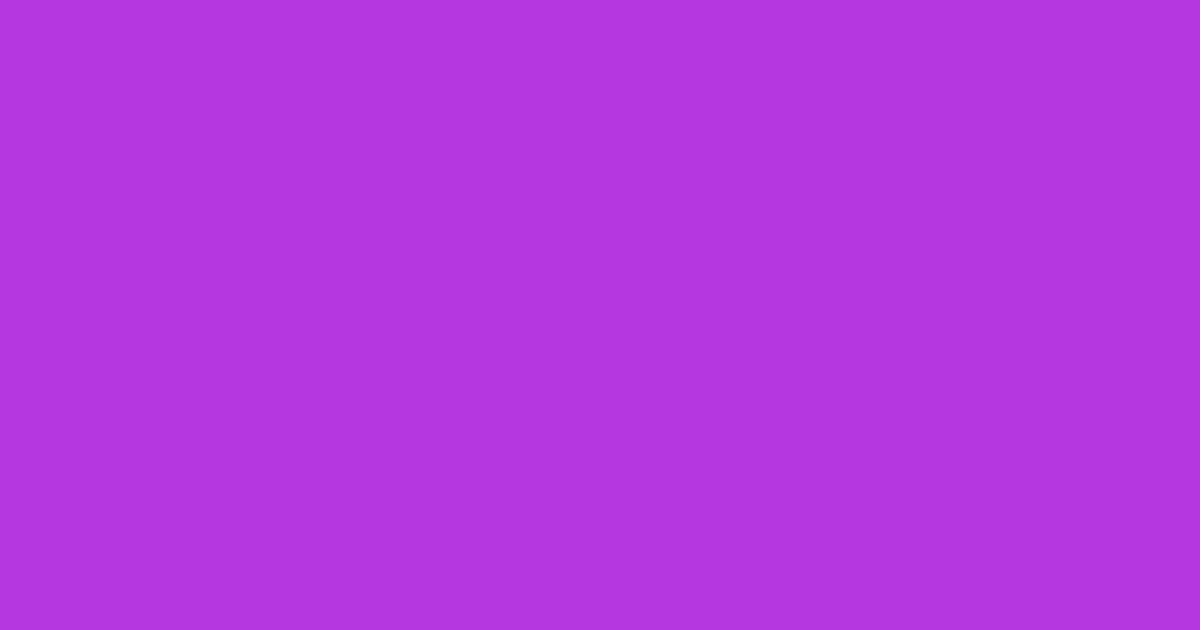 #b437dd medium purple color image
