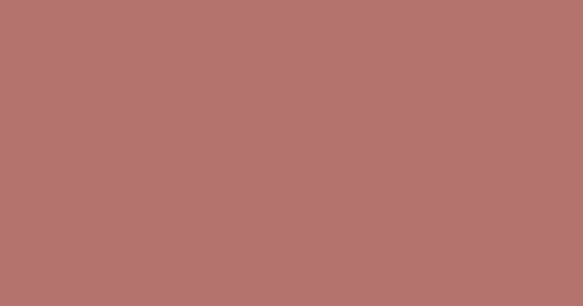 #b4746d copper penny color image