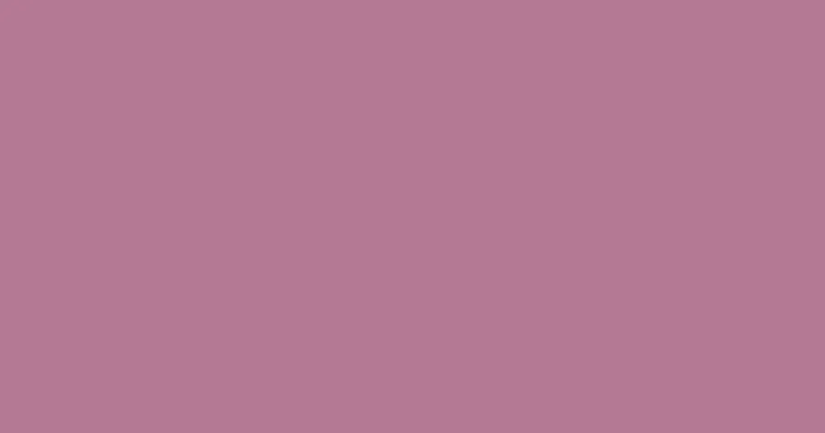 #b47993 pink pearl color image