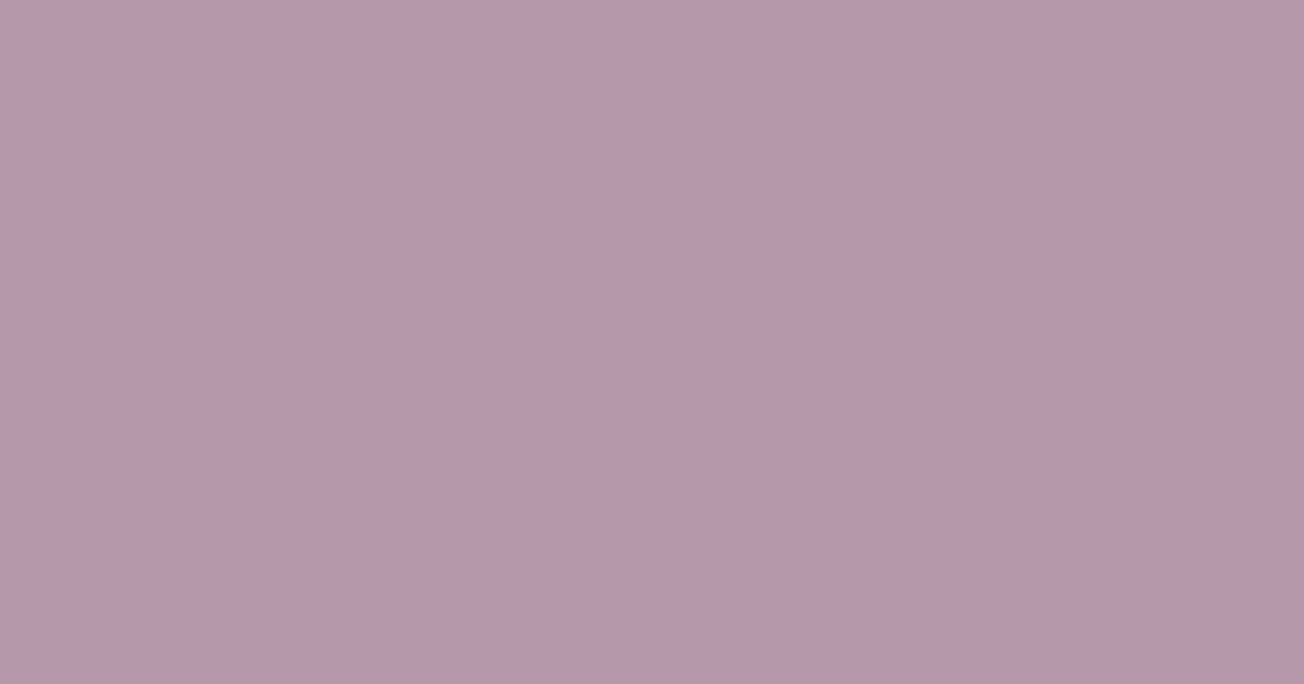 #b498aa lilac luster color image