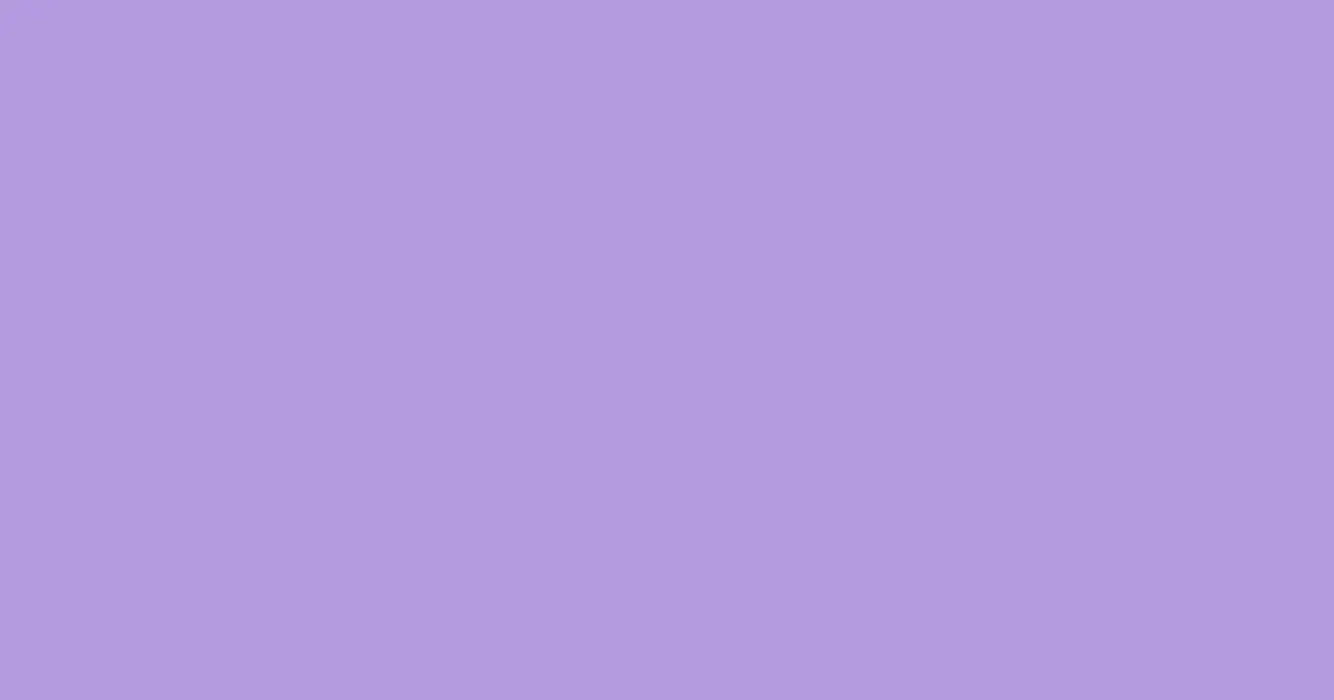 #b49be0 dull lavender color image