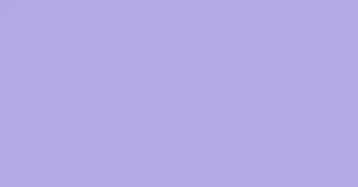 #b4a7e4 dull lavender color image