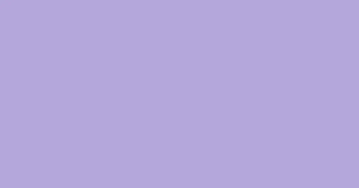 #b4a8db cold purple color image