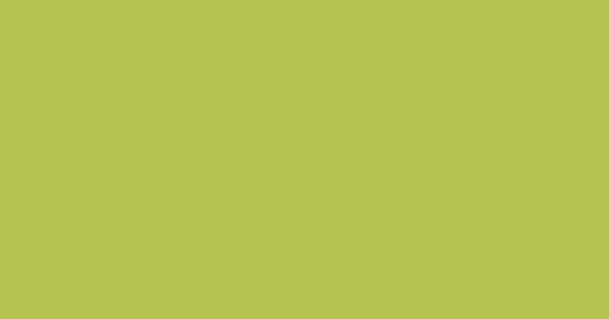 #b4c24f celery color image