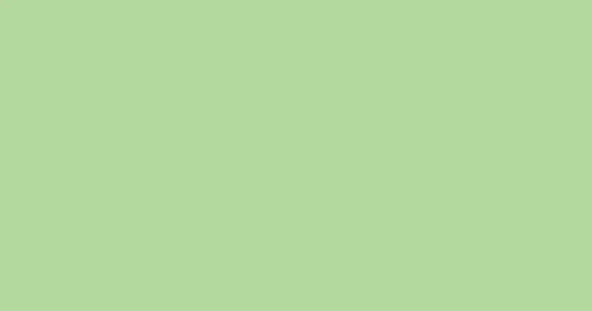 #b4d89f moss green color image