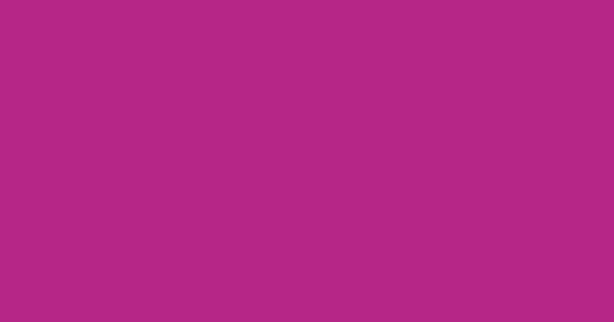 #b52888 medium red violet color image