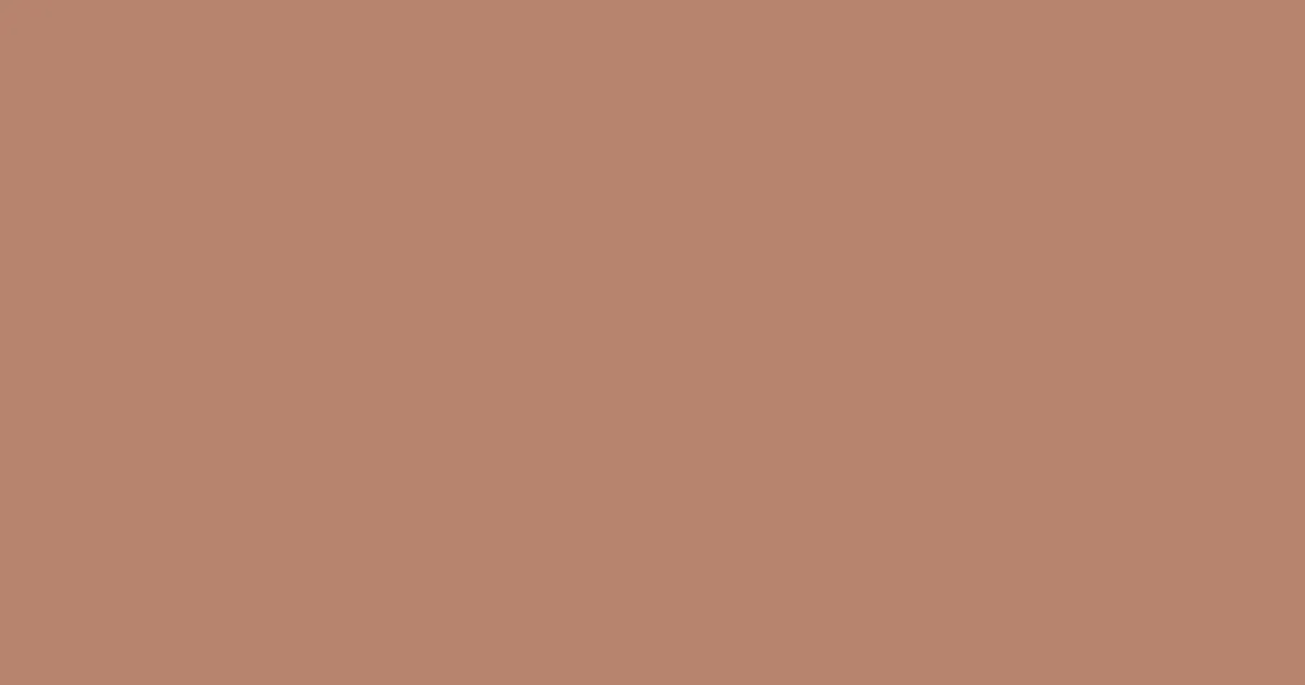 #b6836e copper penny color image