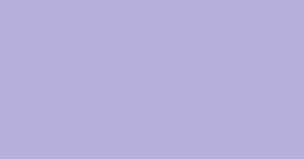 #b6aedc cold purple color image