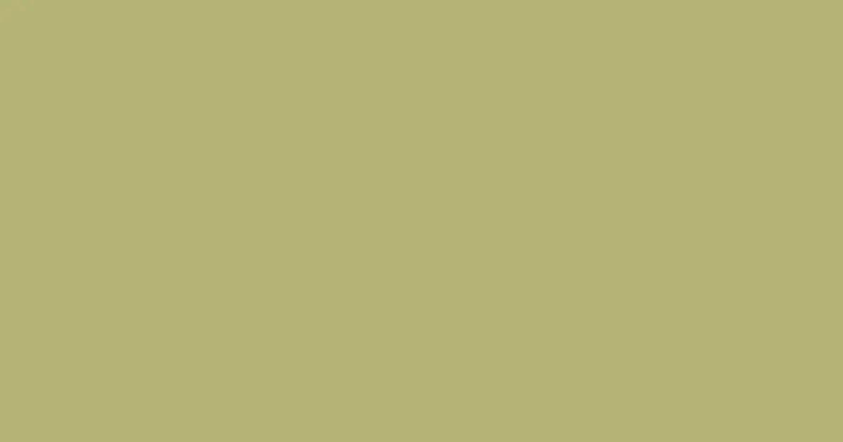 #b6b474 misty moss color image