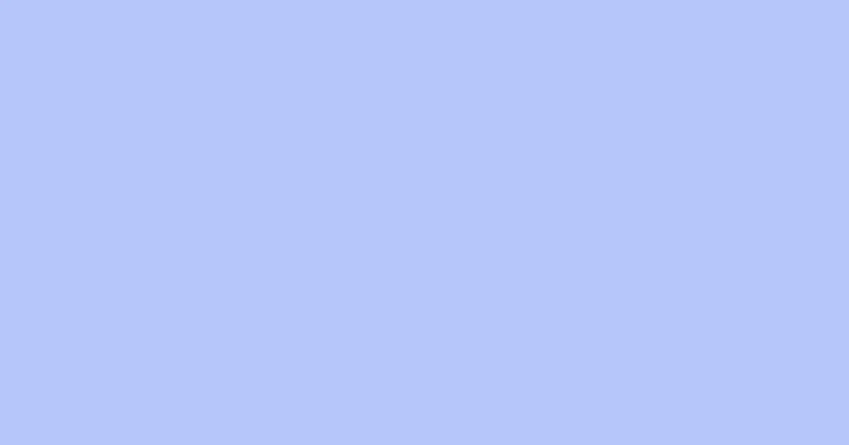 b6c6f9 - Tropical Blue Color Informations