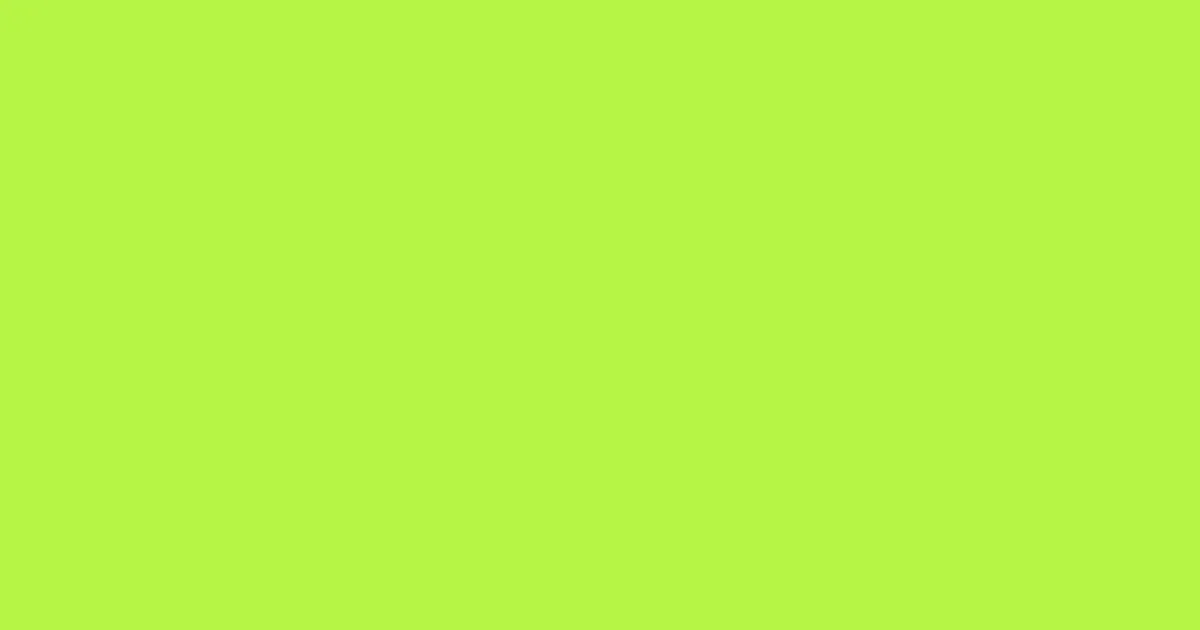 #b6f544 green lizard color image