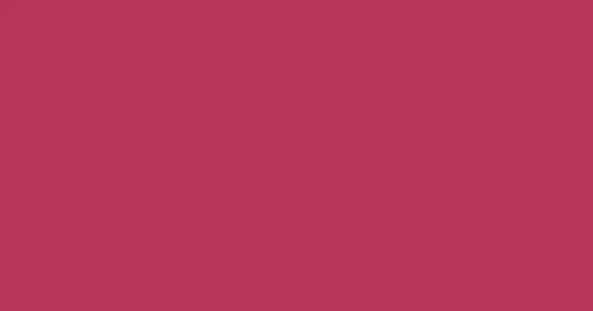 #b7345c hibiscus color image