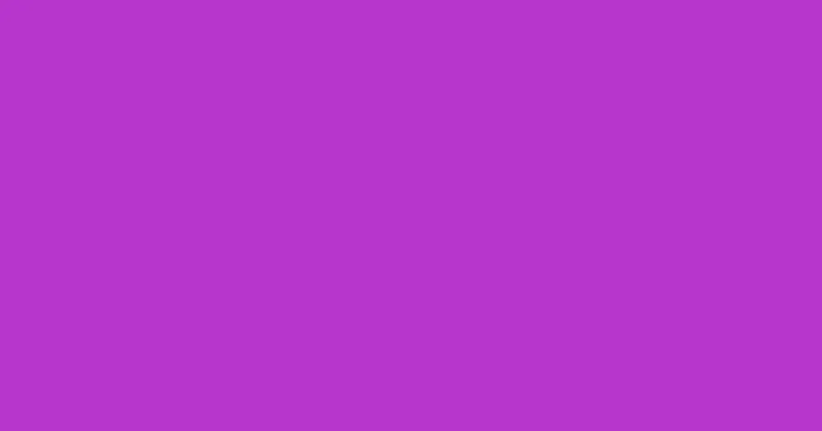 #b735cb fuchsia color image