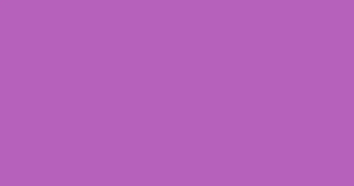#b761bb fuchsia color image