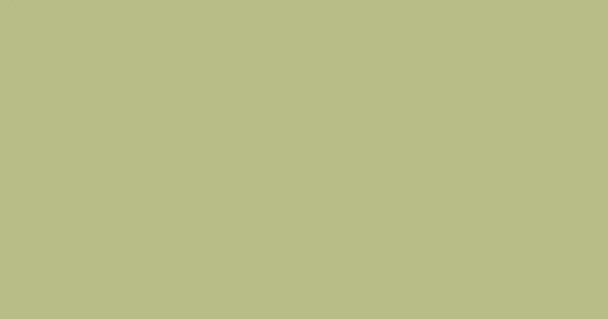 #b7bc85 misty moss color image