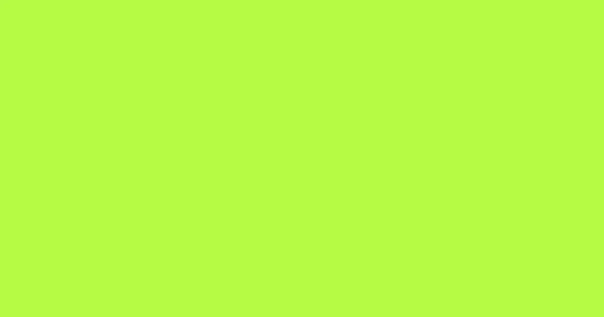 #b7fb44 green yellow color image