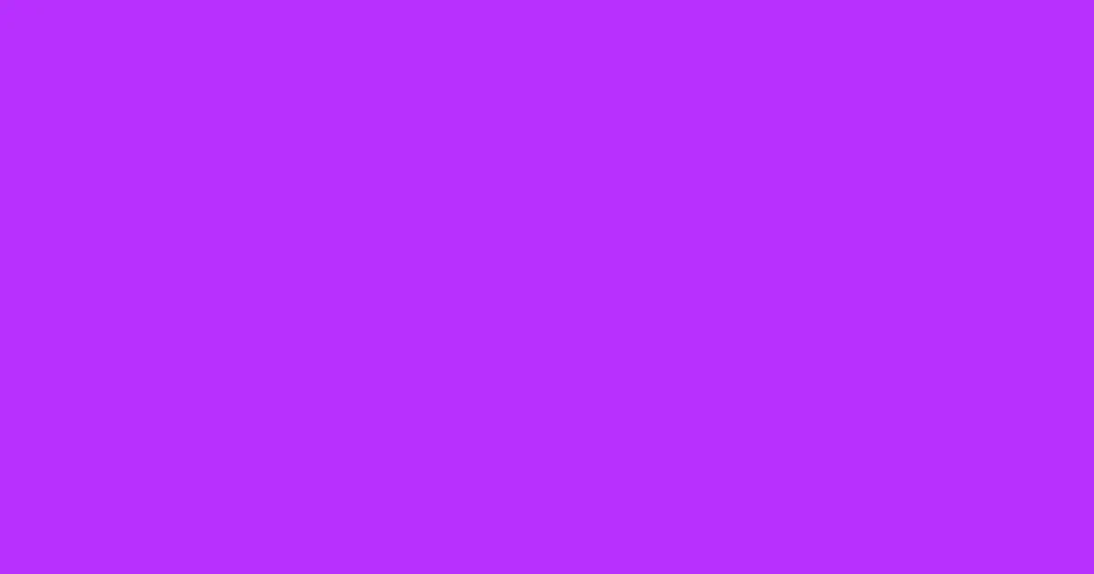#b82ffc electric violet color image