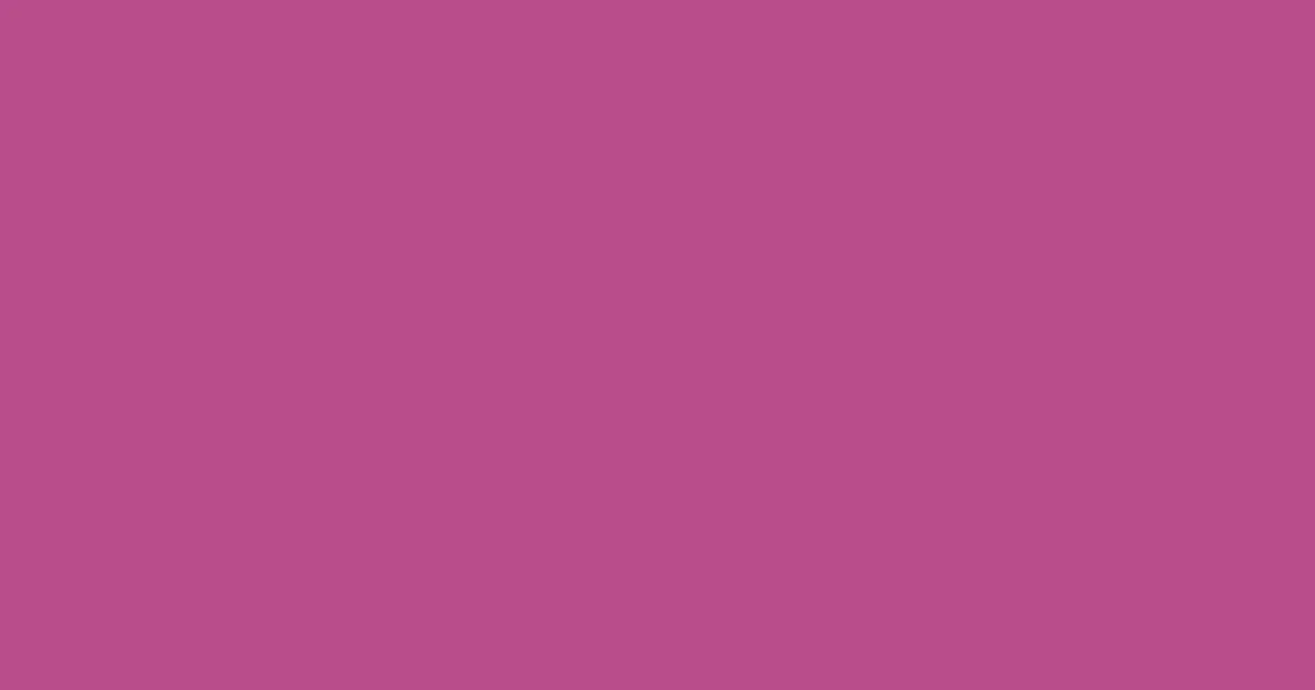 #b84d89 rose quartz color image
