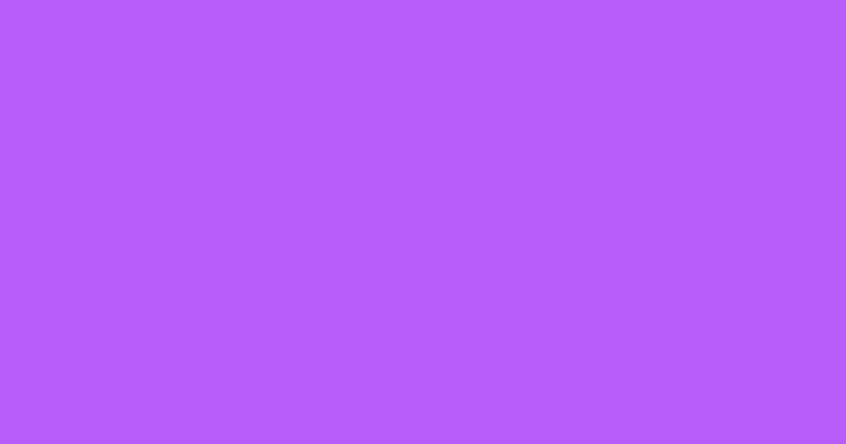 #b85cfb heliotrope color image