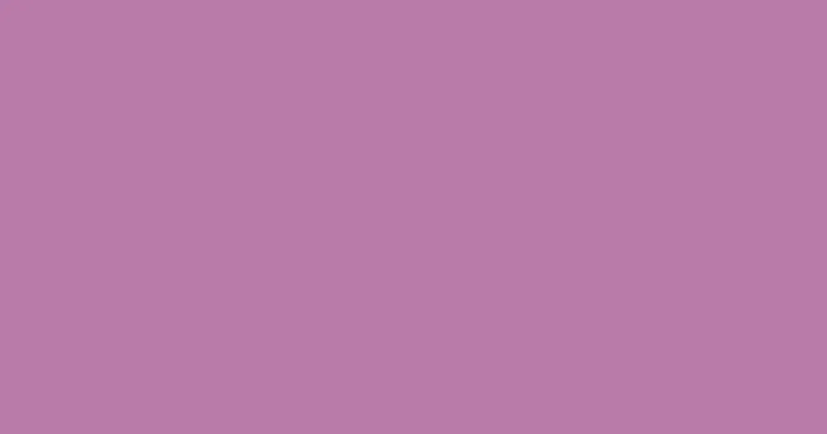 #b87ba8 pearly purple color image