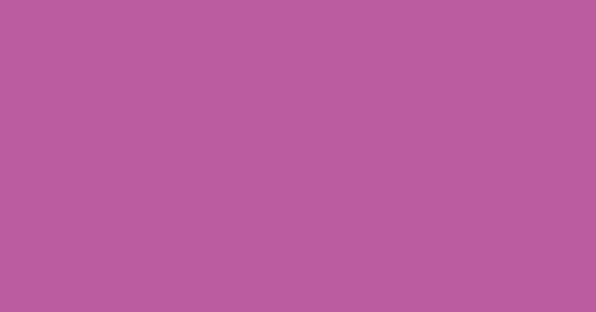 #b95c9f rose quartz color image