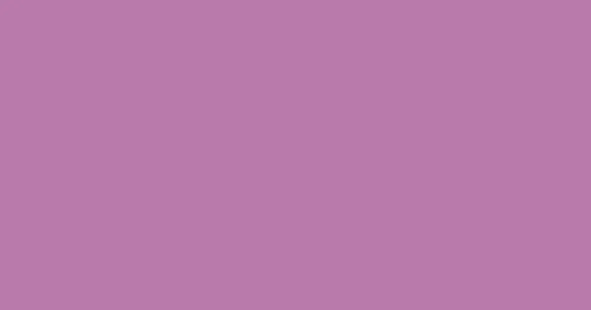 #b97bab pearly purple color image