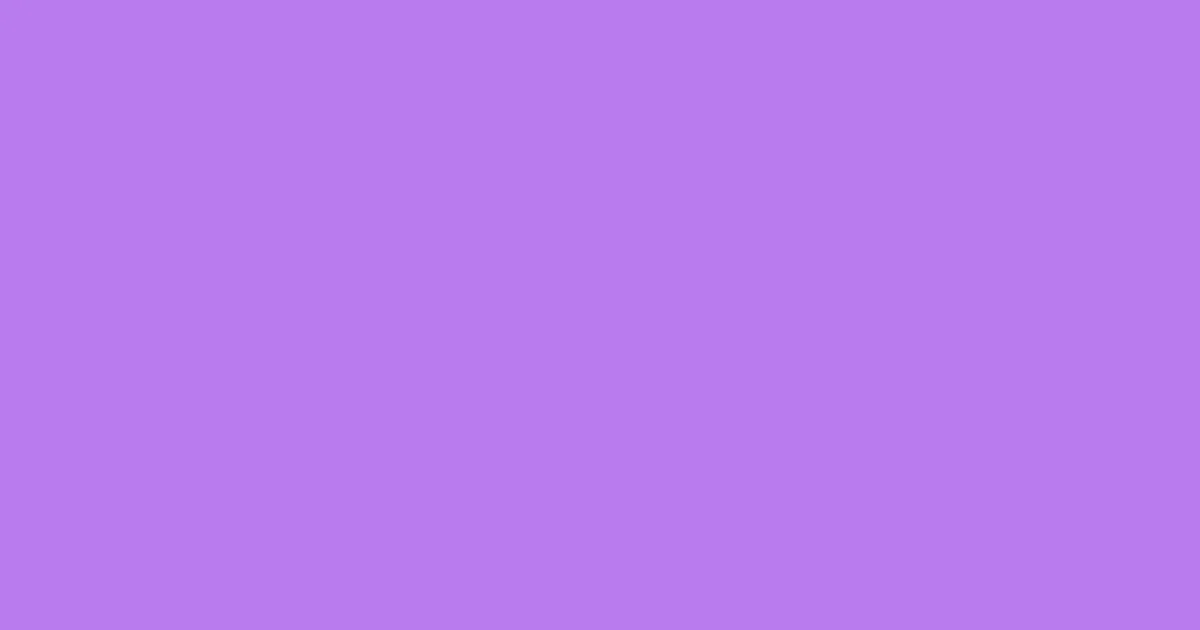 #b97bed lilac color image