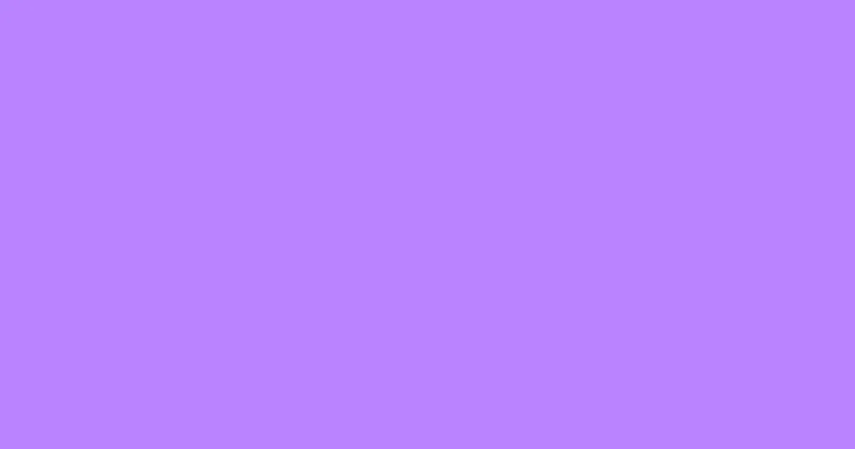 #b983ff heliotrope color image