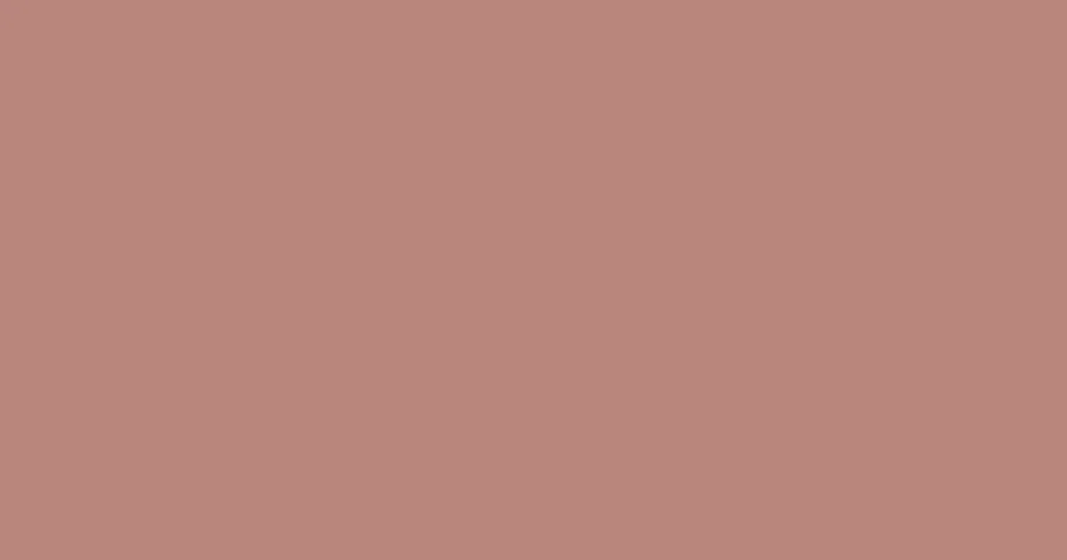 #b9857b brandy rose color image