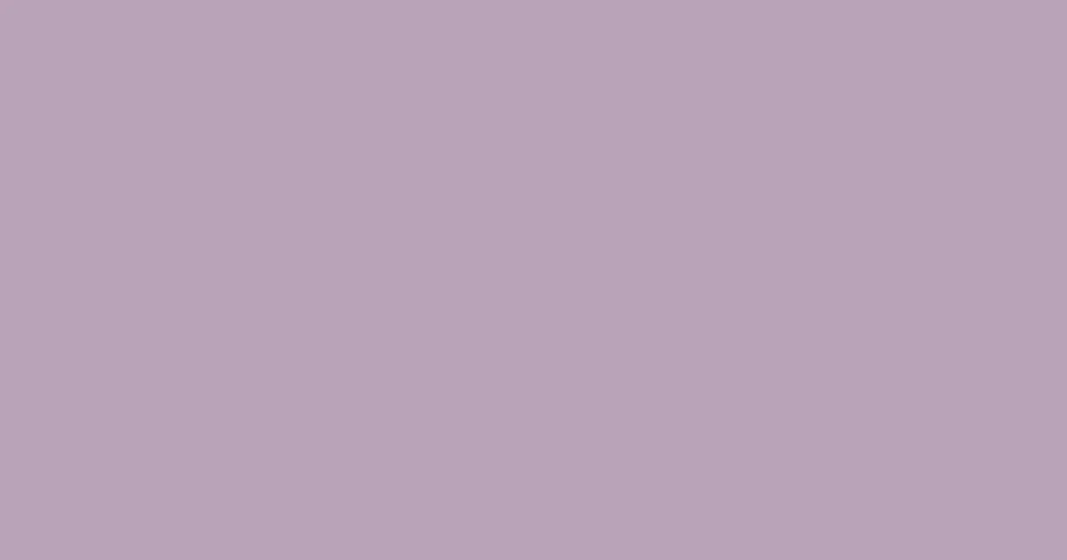 b9a4b9 - Lilac Luster Color Informations