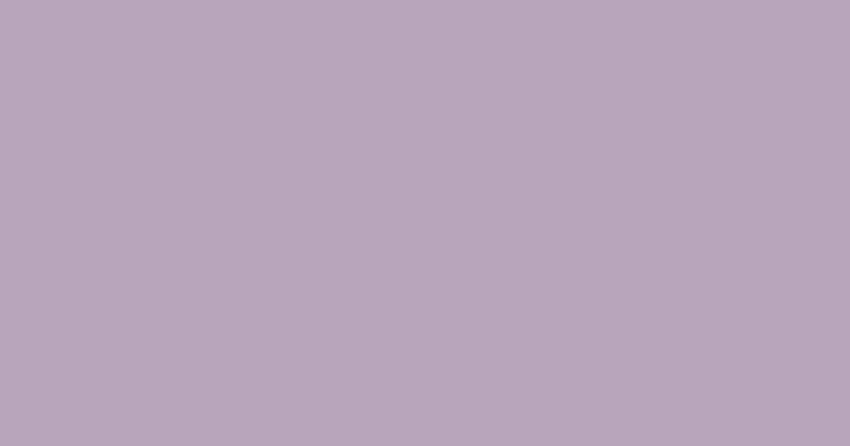b9a5b9 - Lilac Luster Color Informations