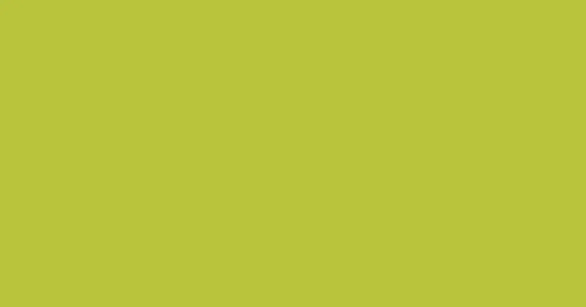 #b9c43b earls green color image