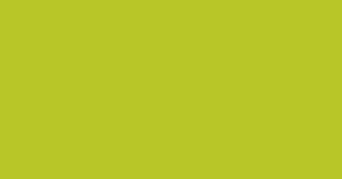 #b9c527 key lime pie color image