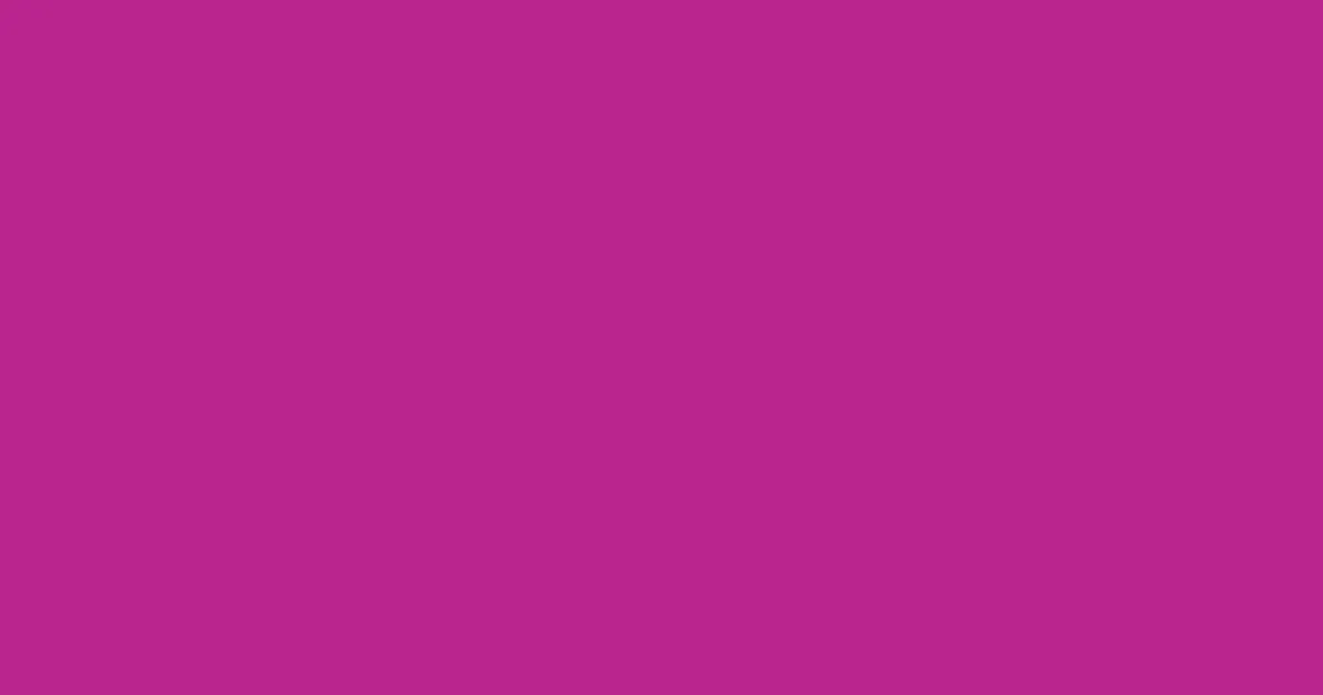 #ba248c medium red violet color image
