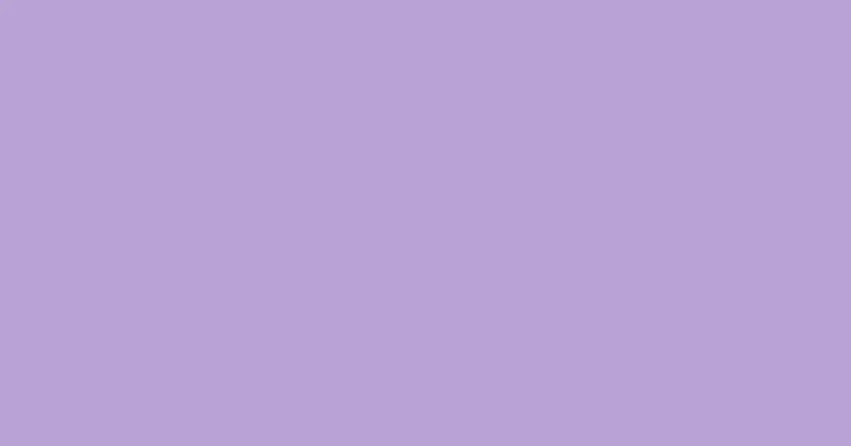 #baa3d5 cold purple color image