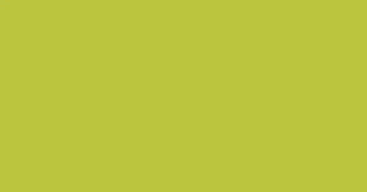 #bac43e earls green color image